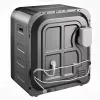 Veļas žāvētājs GreenBlue GB415, kompakts, 3 kg, 830 W, pelēks