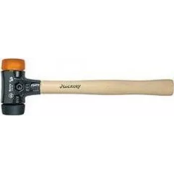 Wiha 26614 drošais āmurs bez atsitiena, 1,7 kg, melns/oranžs caurspīdīgs