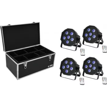 LED grīdas gaisma EUROLITE SLS-603 TCL UV 4x — 4 UV TCL lampas