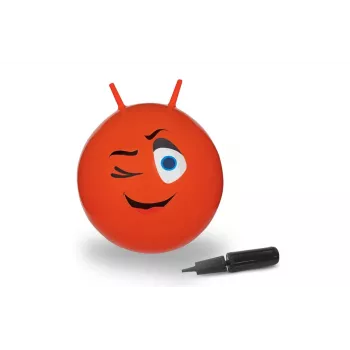 Lēkājamā bumba Jamara Eye Hopper ball, sarkana, no 1 gada