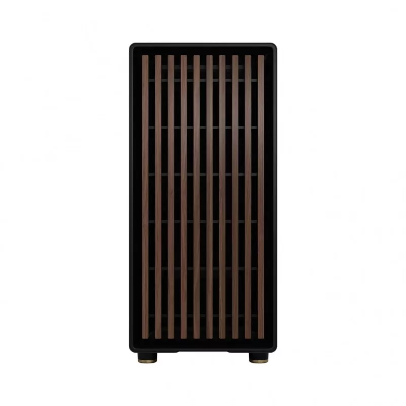 Fractal Design North Midi Tower Black - datora korpuss ar koka priekšpusi