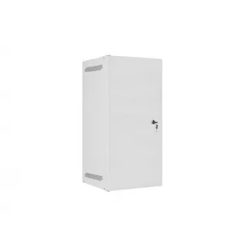 Sienas stiprināms 10 inch skapis Lanberg WF10-2312-00S, 12U, 20 kg, stikla durvis