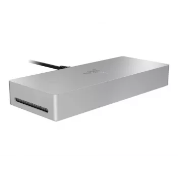 Razer Thunderbolt 5 Doks Mercury White — 4 USB Porti, 1 HDMI