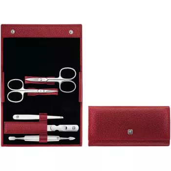 Manikīra un pedikīra instrumentu komplekts ZWILLING 97438-003-0 — 5 gab., ādas maciņš