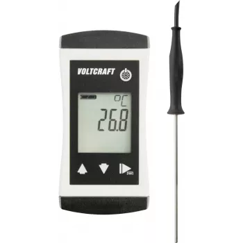 VOLTCRAFT PTM 100 + TPT-201 temperatūras mērinstruments -200 - 450 °C, zonde Pt1000, IP65