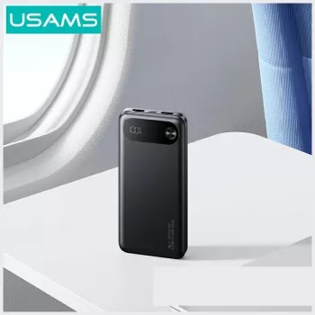 Portatīvais akumulators usams PB80 10000mAh 20W PD balts