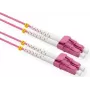 VALUE optiskā šķiedras pīkstkabelis LC Multi-Mode (M) – LC Multi-Mode (M) – 3 m – 50/125 µm – OM3 – bezhalogēns – violets (21.99.8833)