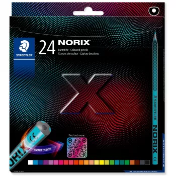 Krāsu zīmuļi Staedtler 186 C24 asortētas krāsas 24 gab.
