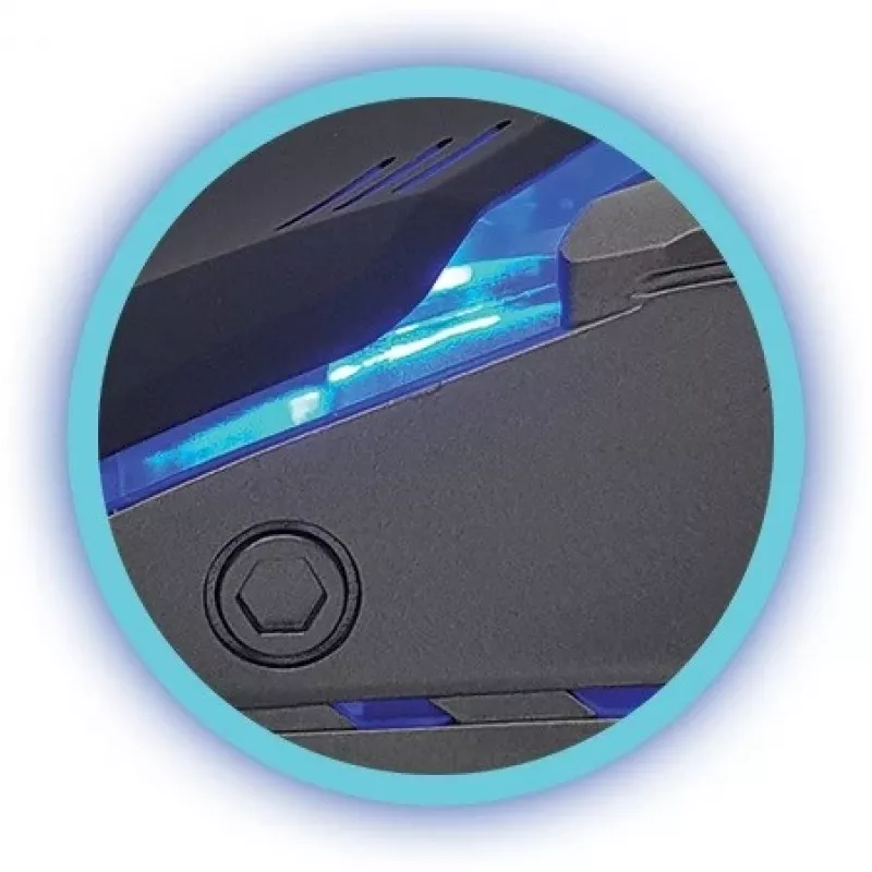 Rebeltec SHERMAN Gaming USB QZERTY Angļu Melna tastatūra ar peli