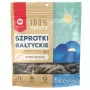 Suņu gardumi MACED Sprats 85 g — zivju našķis pieaugušiem suņiem, olbaltumvielas 49%, tauki 38%, bez konservantiem un lipekļa