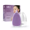 Vibrējošā sejas birste Silk'n Bright Purple, AC/akumulators, visiem ādas tipiem