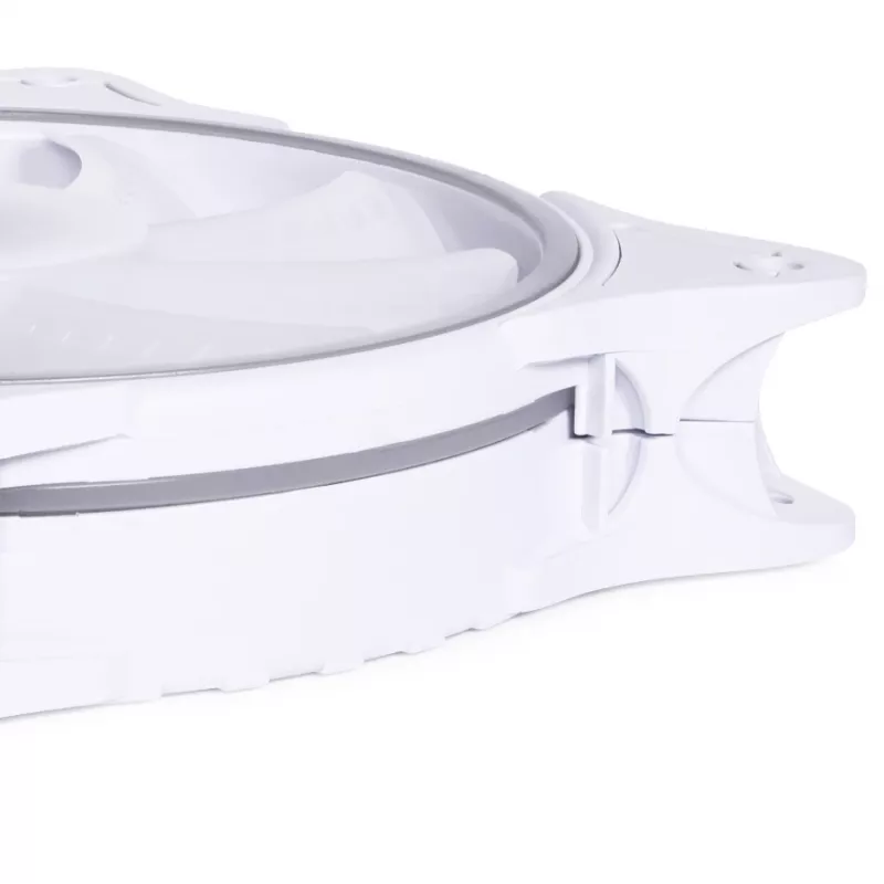Alphacool Rise Aurora 120mm ARGB korpusa ventilators - balts