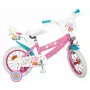 Bērnu velosipēds 14 Peppa Pig rozā 1495 TOIMSA