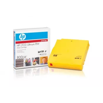 HPE Ultrium RW Datu Kasetes - LTO Ultrium 3 - 400 GB / 800 GB - Zelts