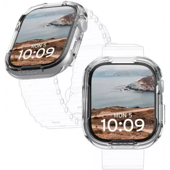 Urban Armor Gear UAG Scout Maciņš Apple Watch Series 10 46mm caurspīdīgs (1A4417114G4G)