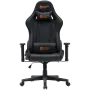 Spēļu krēsls CANYON Irida RGBCH03 melns ergonomisks, regulējami roku balsti, atpakaļ nolaižama atzveltne