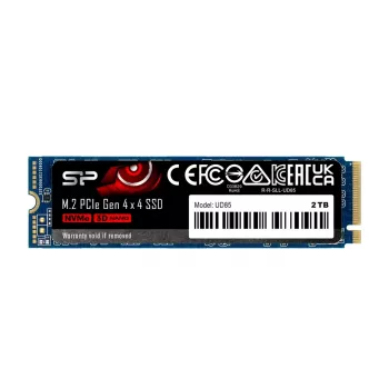 M.2 SSD Silicon Power 250 GB PCIe 4.0 NVMe UD85 — 2280, Lasīšana 3300 MB/s, Rakstīšana 1300 MB/s