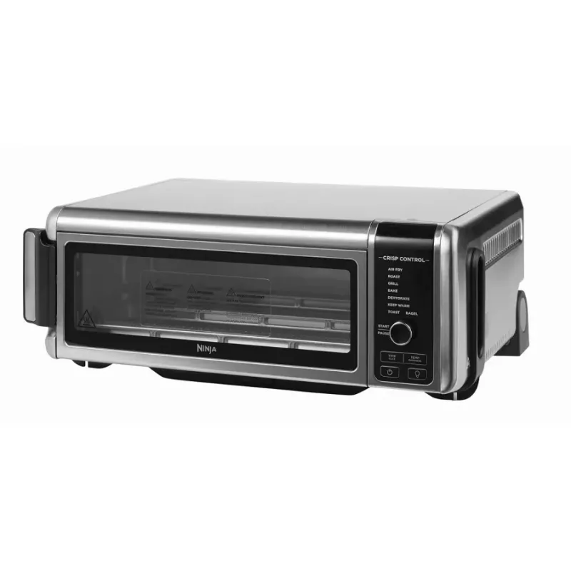Ninja SP101 Single 10 L Brīvstāvošs 2400 W Karstā gaisa fritieris Melns, Nerūsējošais tērauds