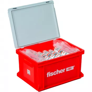 Injekcijas java FISCHER FIS VL 300 T HWK G pelēka — 20 kārtridži, 300 ml katrs