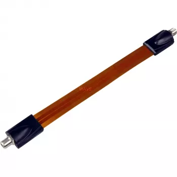Wentronic Goobay SAT loga caurlaide, īpaši plakana (0,3 mm), brūni-melna, 0,2 m - F-Savienotājs F-Savienotājs (11953)