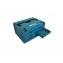 Makita MAKSTOR 3.6 mazo detaļu kaste Melna, Zila