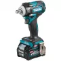 Bezvada triecienuzgriežņu atslēga TW004GD201 XGT, 1/2 inch, 40V (Zila/melna, 2x Li-Ion akumulators 2,5Ah, MAKPAC 2. izmērs)