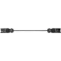 Strāvas kabelis Bachmann 375.080 Melns 0,3 m