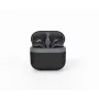 Bluetooth austiņas GEMBIRD TWS-02-BK, iekšauss TWS, melni/pelēki, līdz 5 h atskaņošanas, iebūvēts mikrofons, uzlādes futrālis
