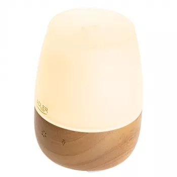 Aromas difuzors Adler AD 7967 — ultraskaņas, telpām līdz 25 m², brūns/balts