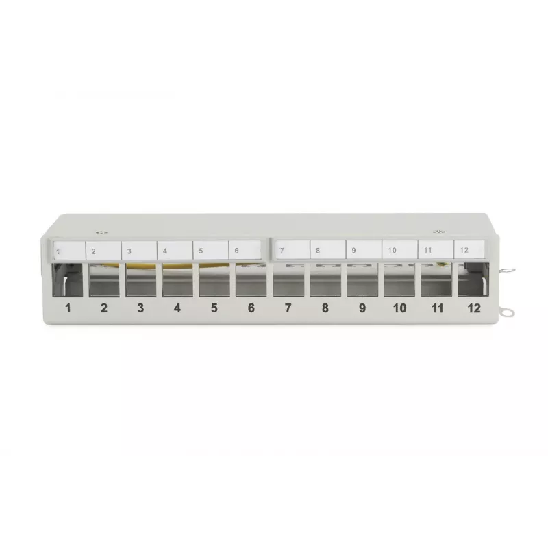 Darbvirsmas modulārais sadalītājpanelis Digitus DN-93706 12 porti