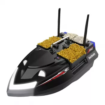 Bait Boat Flytec V802 ar 12000mAh akumulatoru, Melns