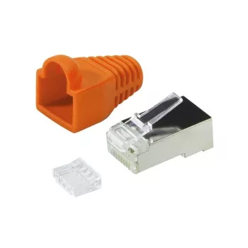 Spraudnis CAT.6 RJ45 100gab, oranžs