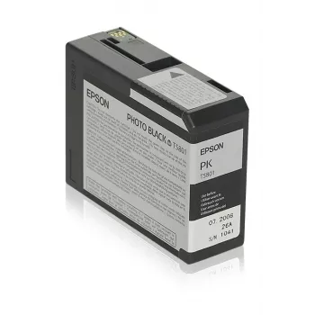 Epson Singlepack Photo Black T580100, foto melna, tintes kasetne, 80 ml, 1 gab.