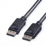 ROLINE 11.04.5980 DisplayPort kabelis 1 m Melns