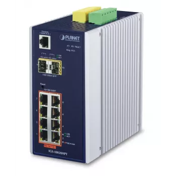 Pārvaldāms L2+ Gigabit Ethernet slēdzis PLANET IGS-10020HPT