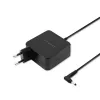 Qoltec 51745 tīkla adapteris/invertors iekštelpām 65 W Melns
