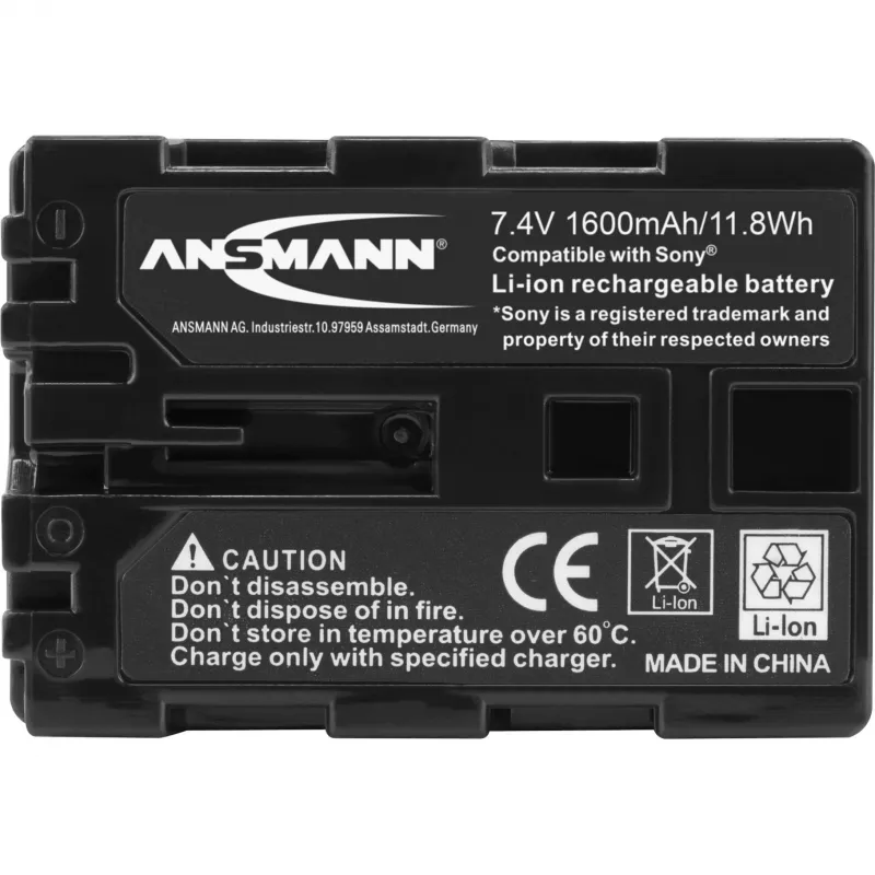 ANSMANN A-Son NP FM 500 H - Kameras akumulators Li-Ion 1500 mAh (5044503)