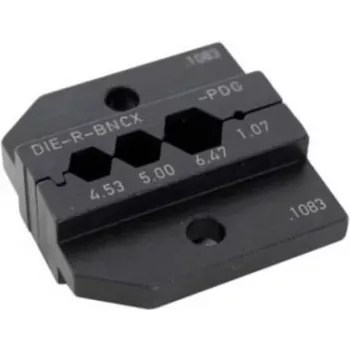 Neutrik Matrize DIE-R-BNCX-PDG Melns 1 gab. (DIE-R-BNCX-PDG)