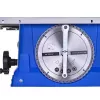 Galda zāģis Scheppach HS100S Special Edition — 2000 W, 250 mm asmens, 85 mm griešanas dziļums, 0–45° slīpleņķis, salokāms statīvs