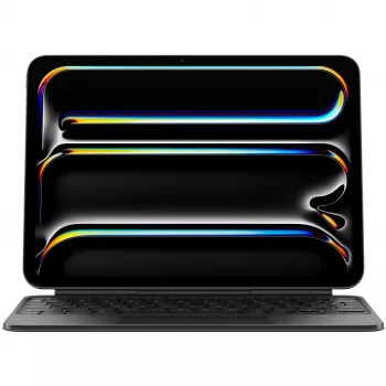 Apple Magic Keyboard QWERTY krievu melns