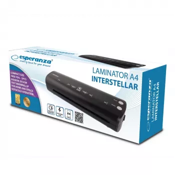 Esperanza EFL004 laminators melnā krāsā
