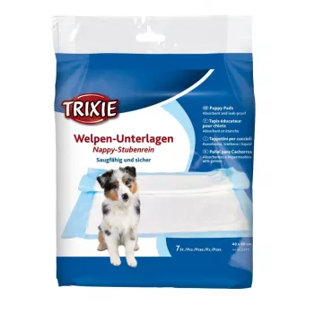 Trixie 23411 suņu treniņu paliktnis, celuloze, 400×600 mm, 7 gab., pretizplūdes mala, necaurlaidīgs, zils