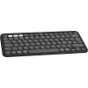 Logitech Pebble Keys 2 K380s - Bezvadu tastatūra - Bluetooth LE - QWERTY - Nordic (dāņu/somu/norvēģu/zviedru) - tonālais grafīts (920-011879)