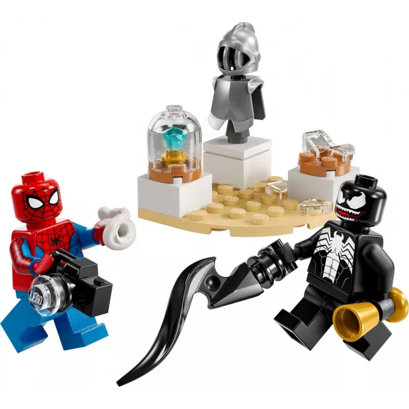 Konstruktors LEGO Venoma muzeja aplaupīšana polimaisiņu komplekts 30707 — Marvel Super Heroes, neliels kolekcionējams rotaļu komplekts