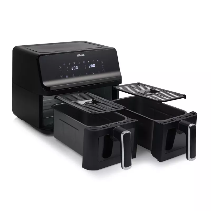 Gaisa fritējs Tristar FR-9040 8 L 2700 W Dubultā Melns