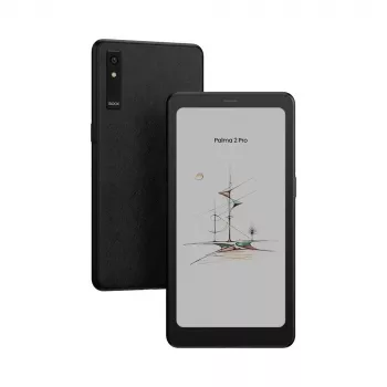 E-grāmatu lasītājs Onyx BOOX Palma 2 Pro — 6.13 collu 824×1648, 8GB RAM, 128GB, Android 15, pirkstu nospiedums, Wi‑Fi, Bluetooth 5.1, SIM slots, 3950 mAh, melns