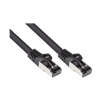 Good Connections Cat.6A Patch Cable PUR S/FTP HF melns 1m