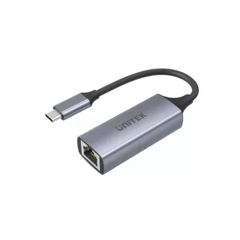Tīkla karte Unitek U1312A, IEEE 802.3, Pelēka, 0.5 m kabelis