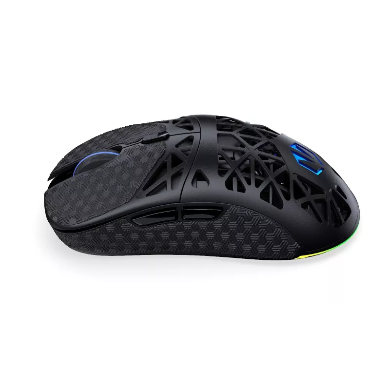 Endorfy LIV Wireless EY6A018 spēļu pele, optiskā 12000 DPI, Bluetooth/2,4 GHz/vadu USB-C, 6 pogas, RGB, melna