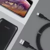 Lightning kabelis AUKEY CB-AL05 1m Melns